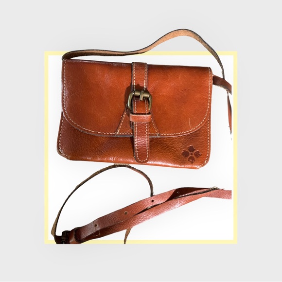 Patricia Nash vintage leather crossbody bag - Picture 2 of 7